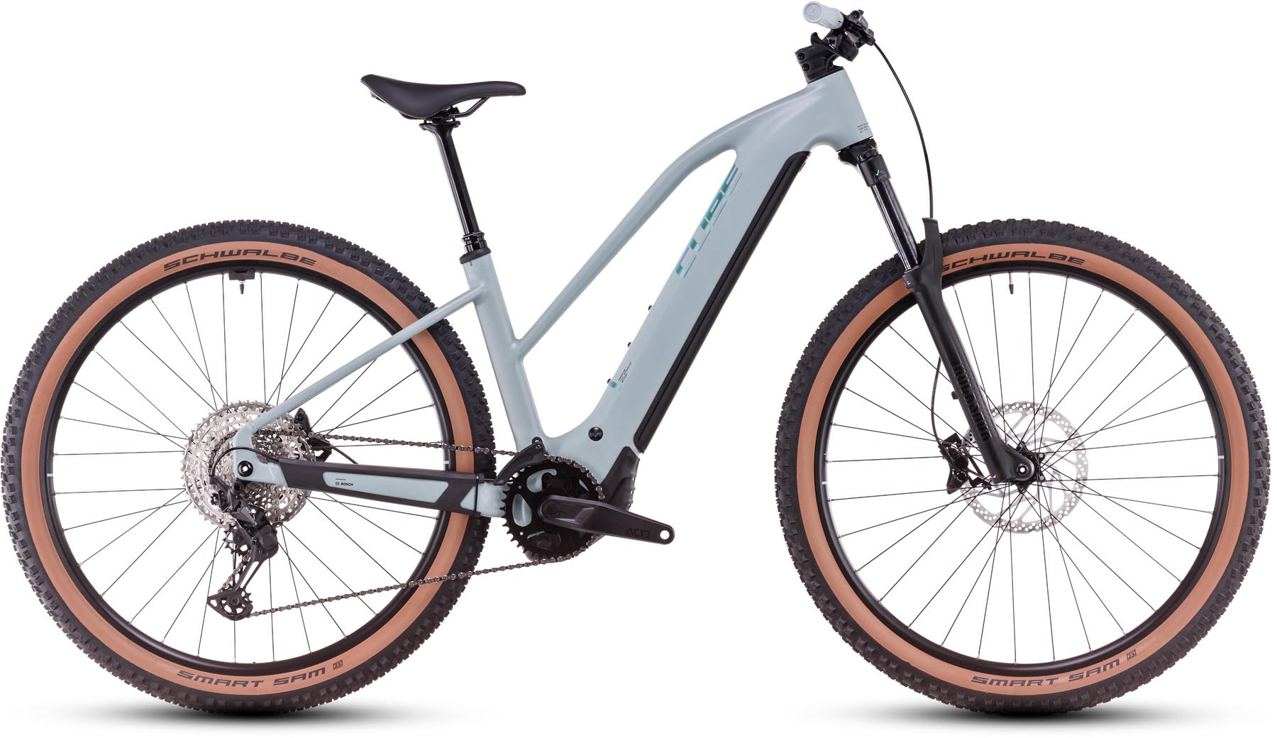 Cube Reaction Hybrid Race 800 desertgreen n prism 2025 - E-Bike Hardtail Mountainbike per Donne