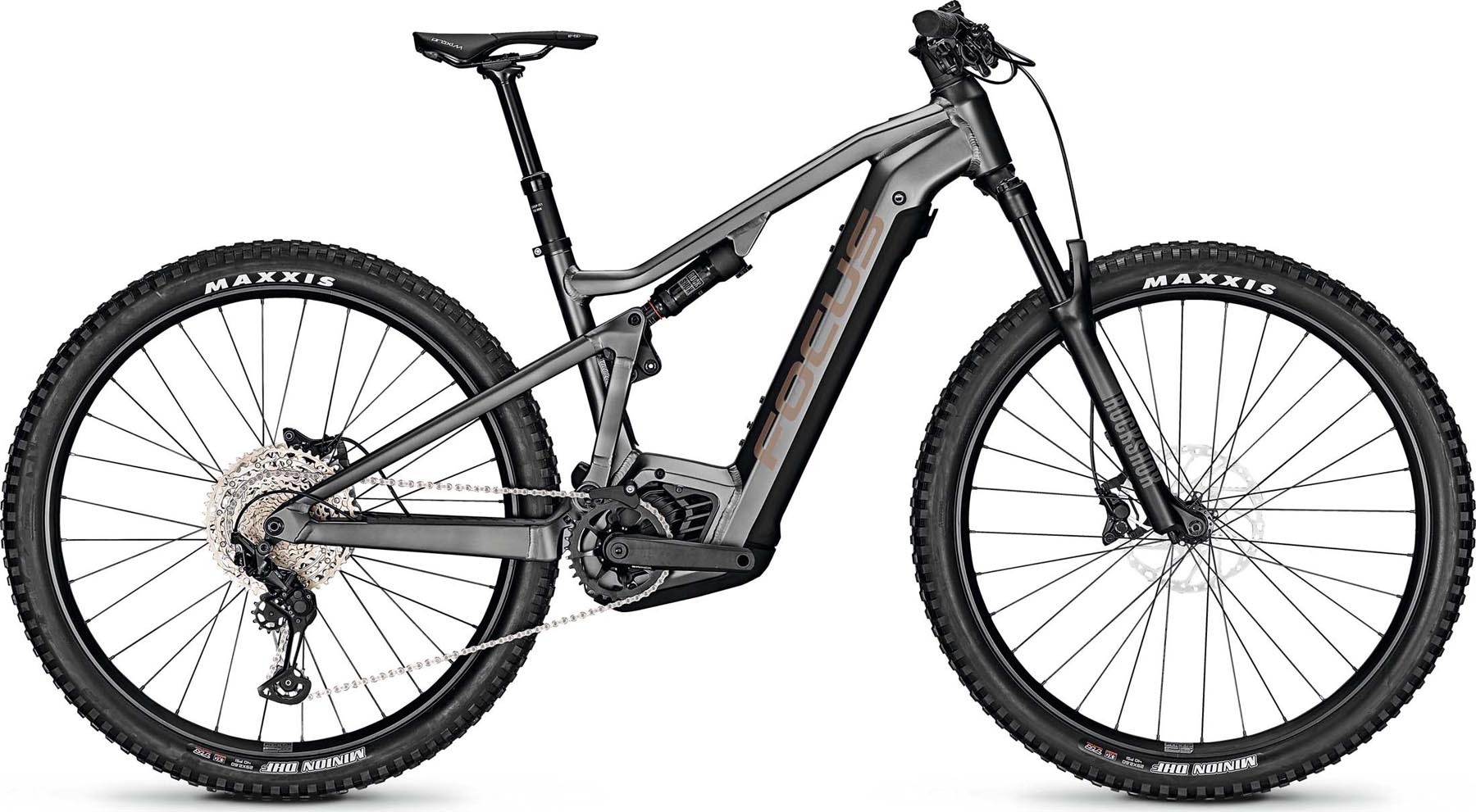 Focus THRON2 6.8 750 Wh Diamond Black 2022 - Modello attuali dimostrativi - L (45 cm)