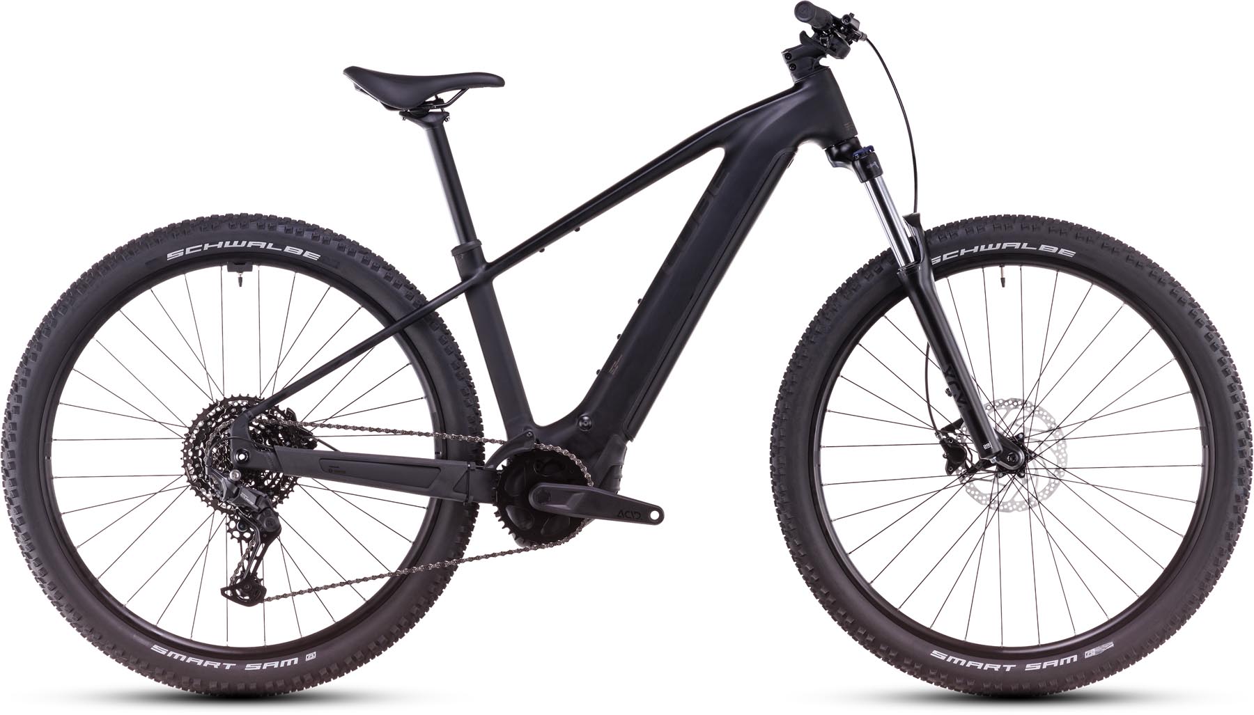 Cube Reaction Hybrid ONE – E-MTB Hardtail in blackline