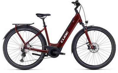 Qui trovi le e-bike Cube con telaio a scavalco basso.
