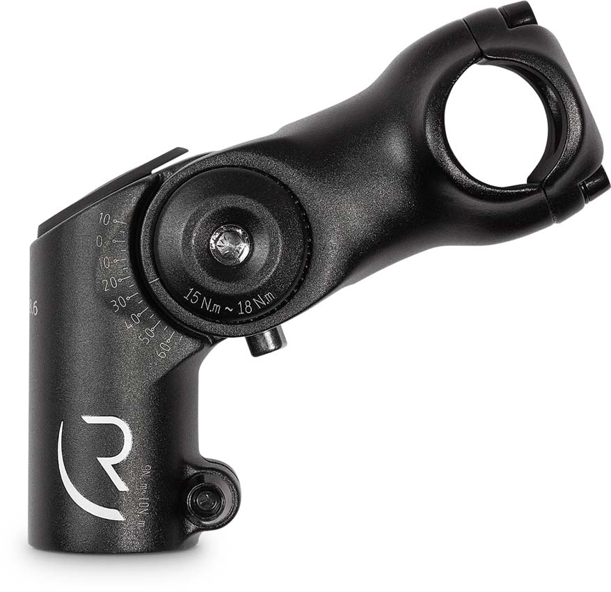 RFR stelo regolabile rialzato TREKKING nero