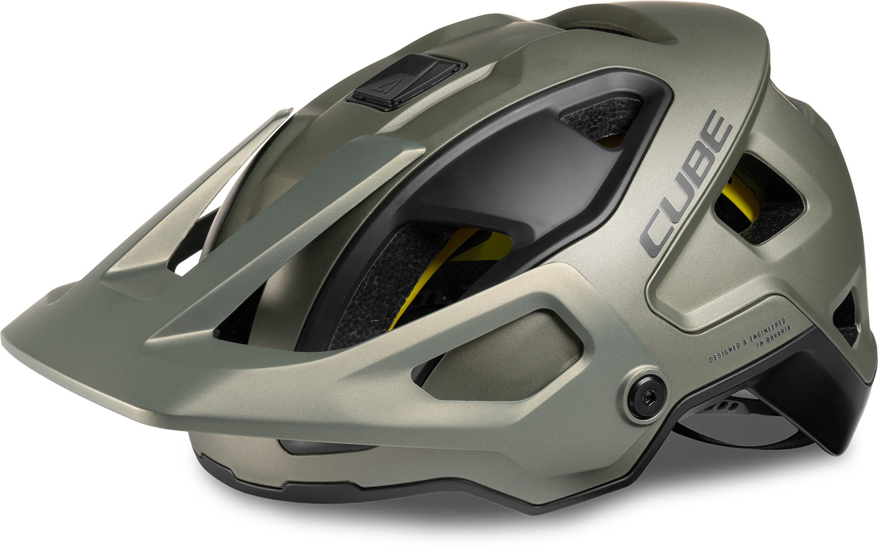 CUBE Casco STROVER TM verde canna