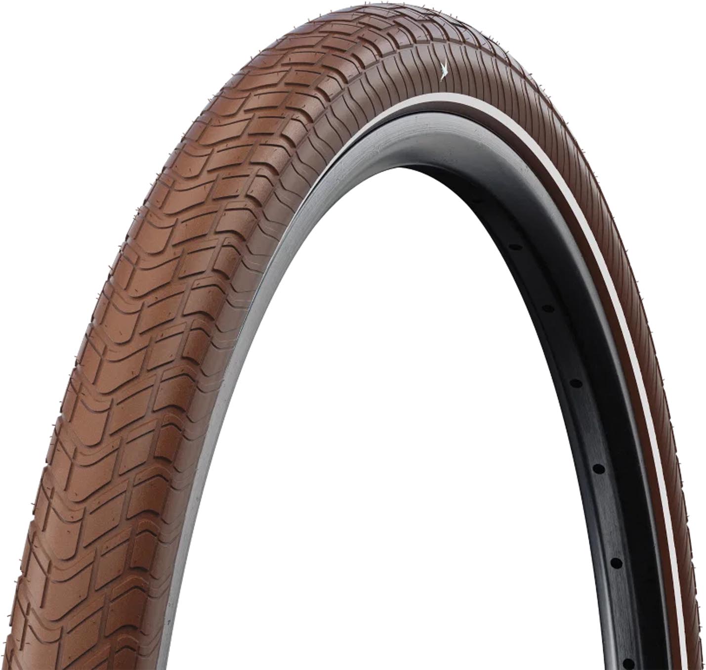 Schwalbe Reifen Motion Big Apple HS 632 28x2.00" 50-622 braun-Refl.TwSkin KG SBC