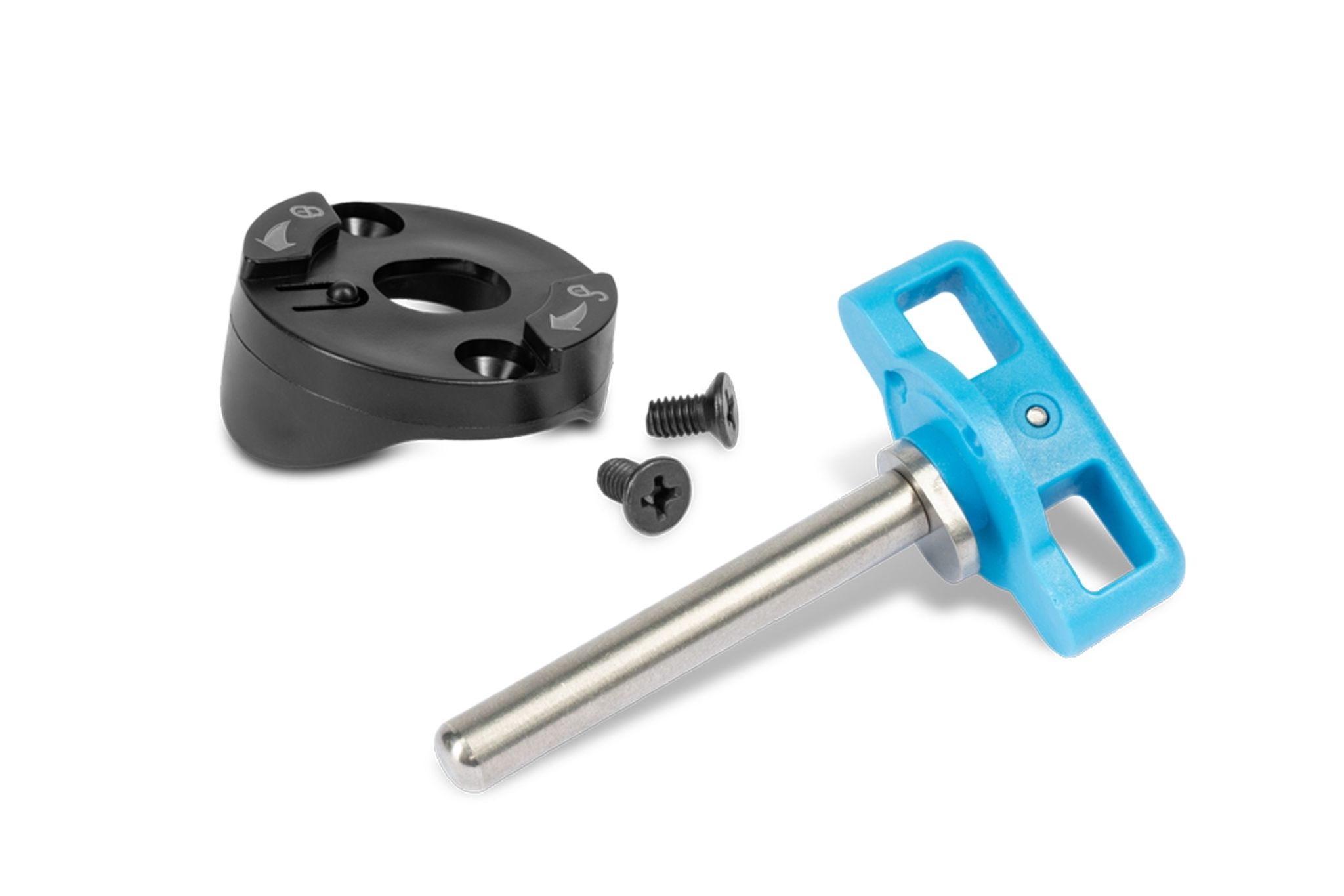 Cube Copiglia metallica + piastra in plastica per rimorchio bicicletta per bambini Double