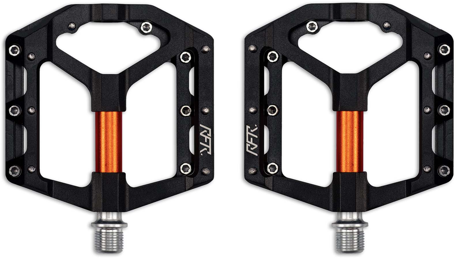 RFR Pedali Flat SLT 2.0 black n orange