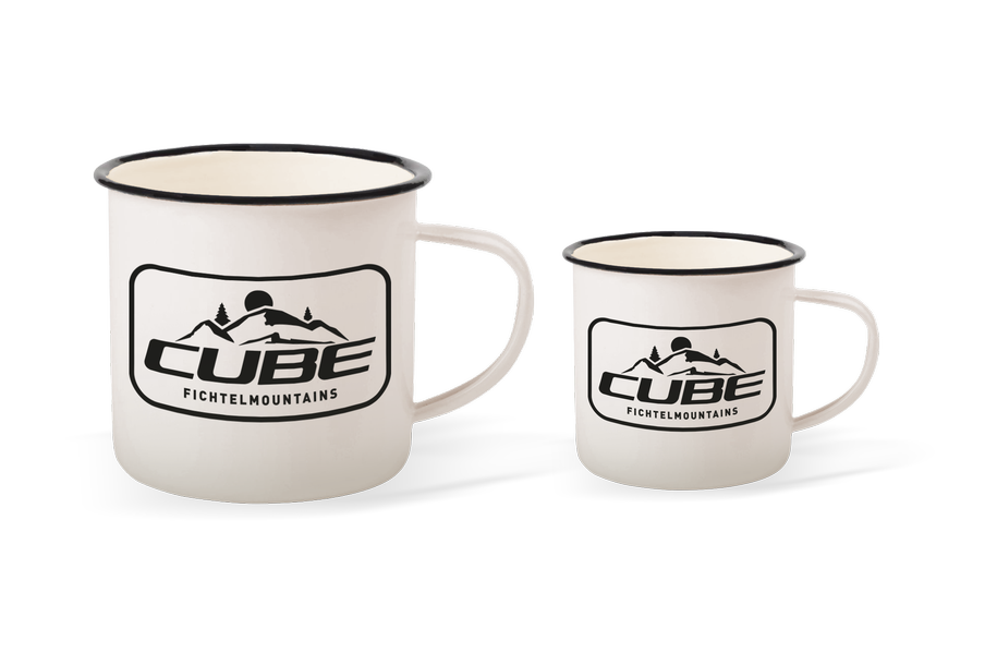 CUBE Set di tazze da campeggio - beige