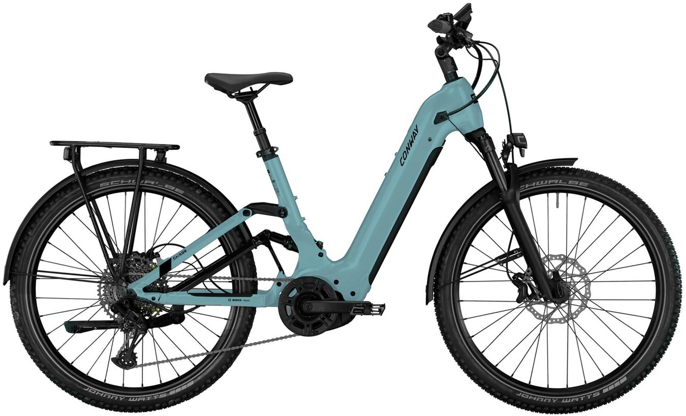 Conway Cairon SUV FS 4.0 625Wh lightblue 2025 - E-Bike Hardtail Mountainbike per principianti