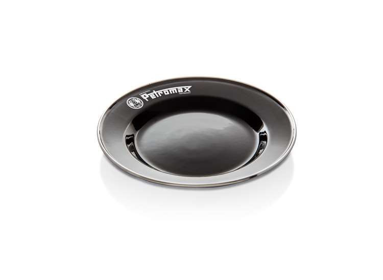 Petromax Piastra smaltata nera (2 pezzi in un set)