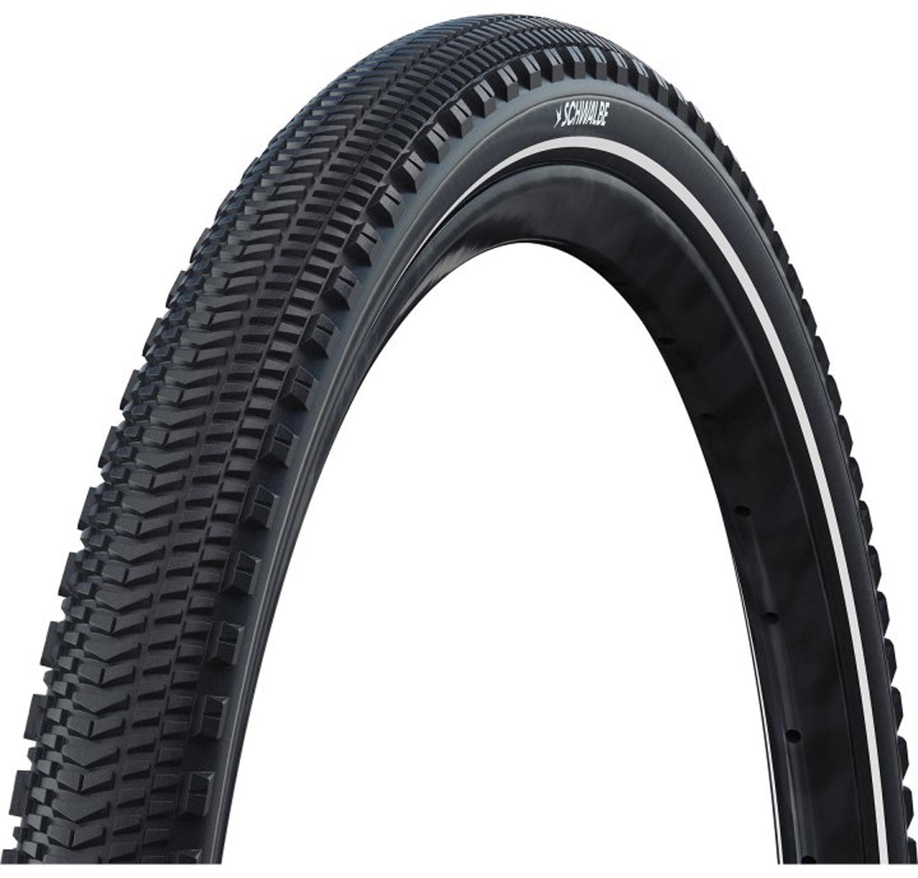 SCHWALBE Pneumatico G-ONE OVERLAND Perf, RaceGuard, TLR 40-622 B/B-SK+RT HS622 ADDIX GREEN 67EPI B