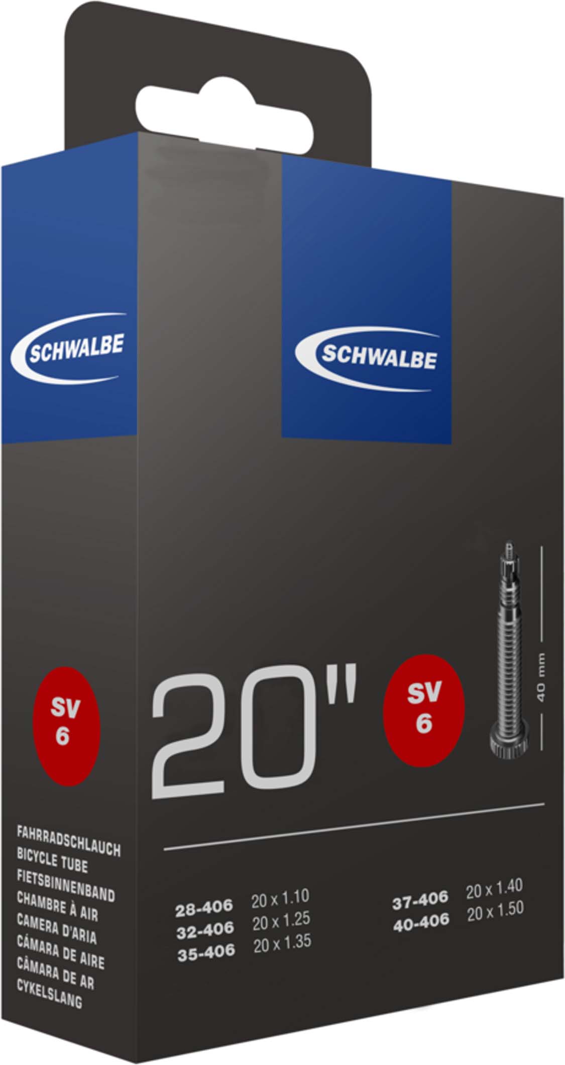 Schwalbe Tubo NR. 6 (20") SV