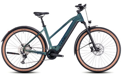 Qui trovi le e-bike Cube con telaio trapezoidale.