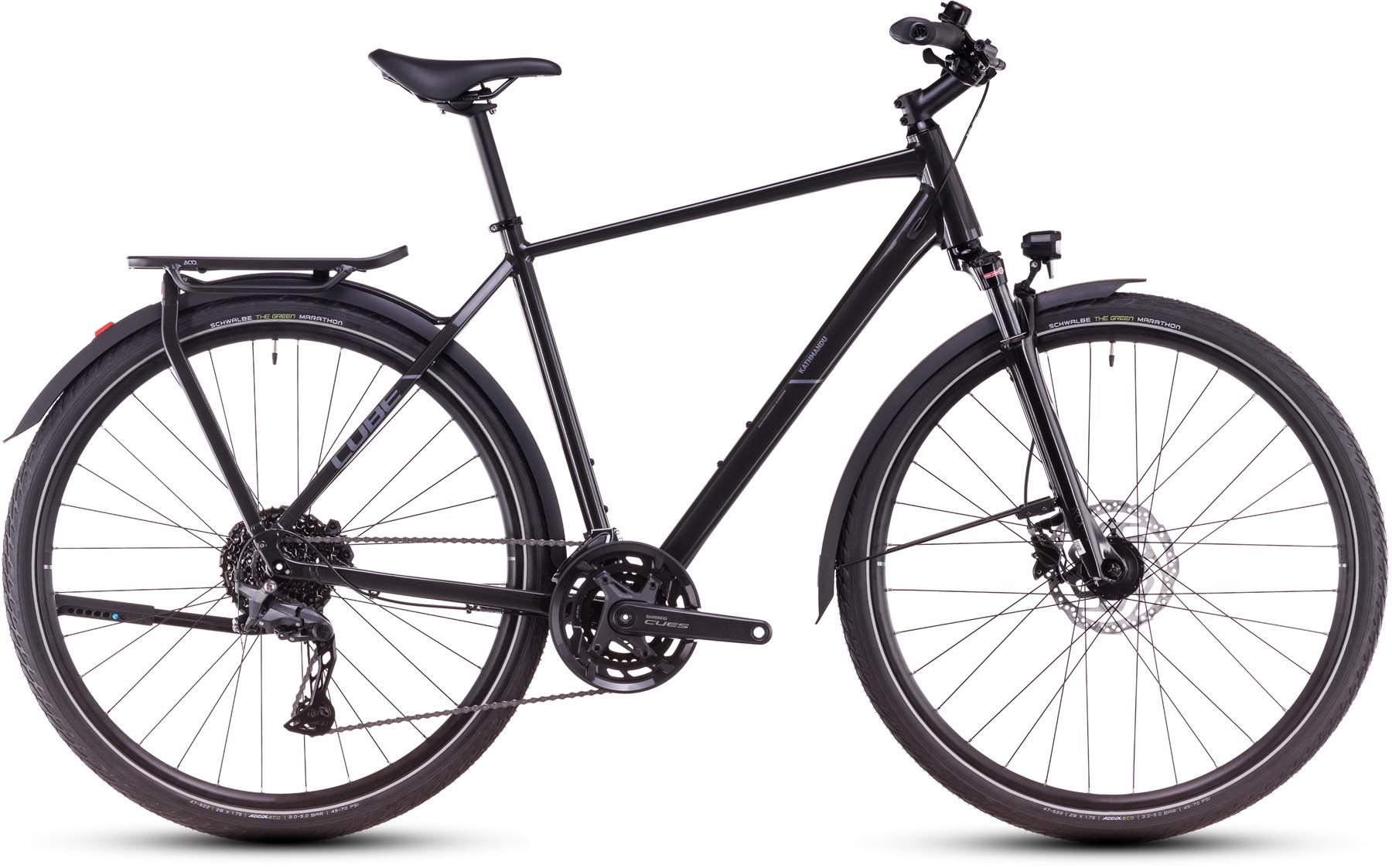 Cube Kathmandu Pro grey n lunar 2025 - Bici da Trekking per Uomini