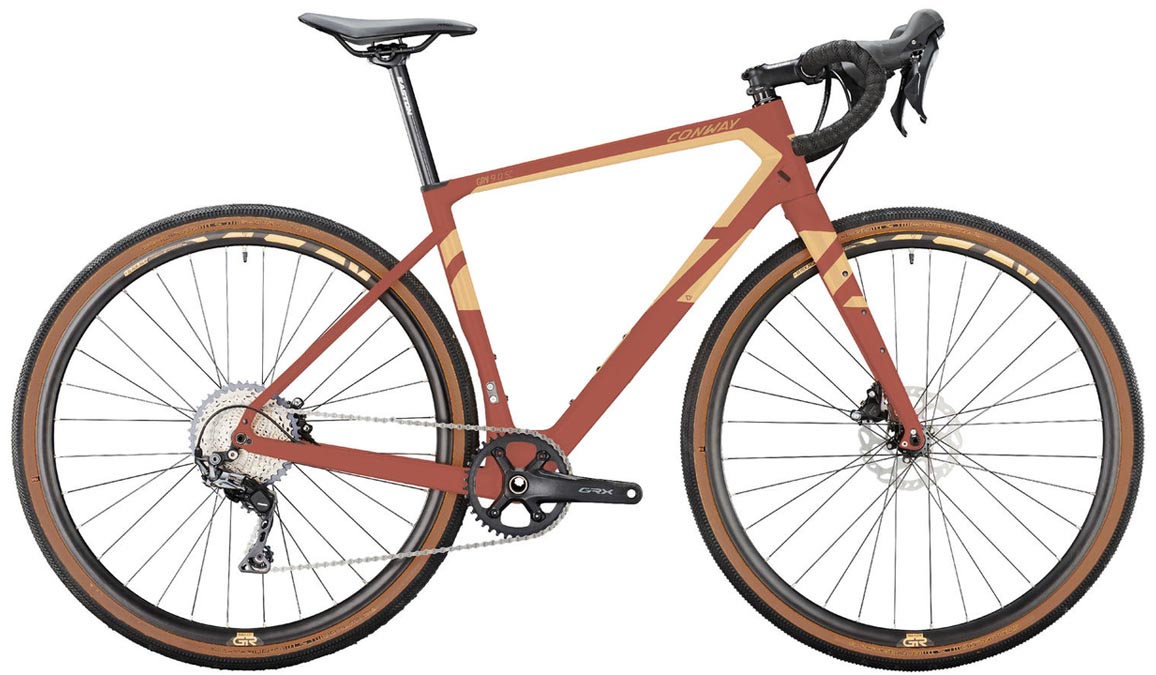 Conway GRV 9.0 SE rustred matt 2025 - Bicicletta da strada