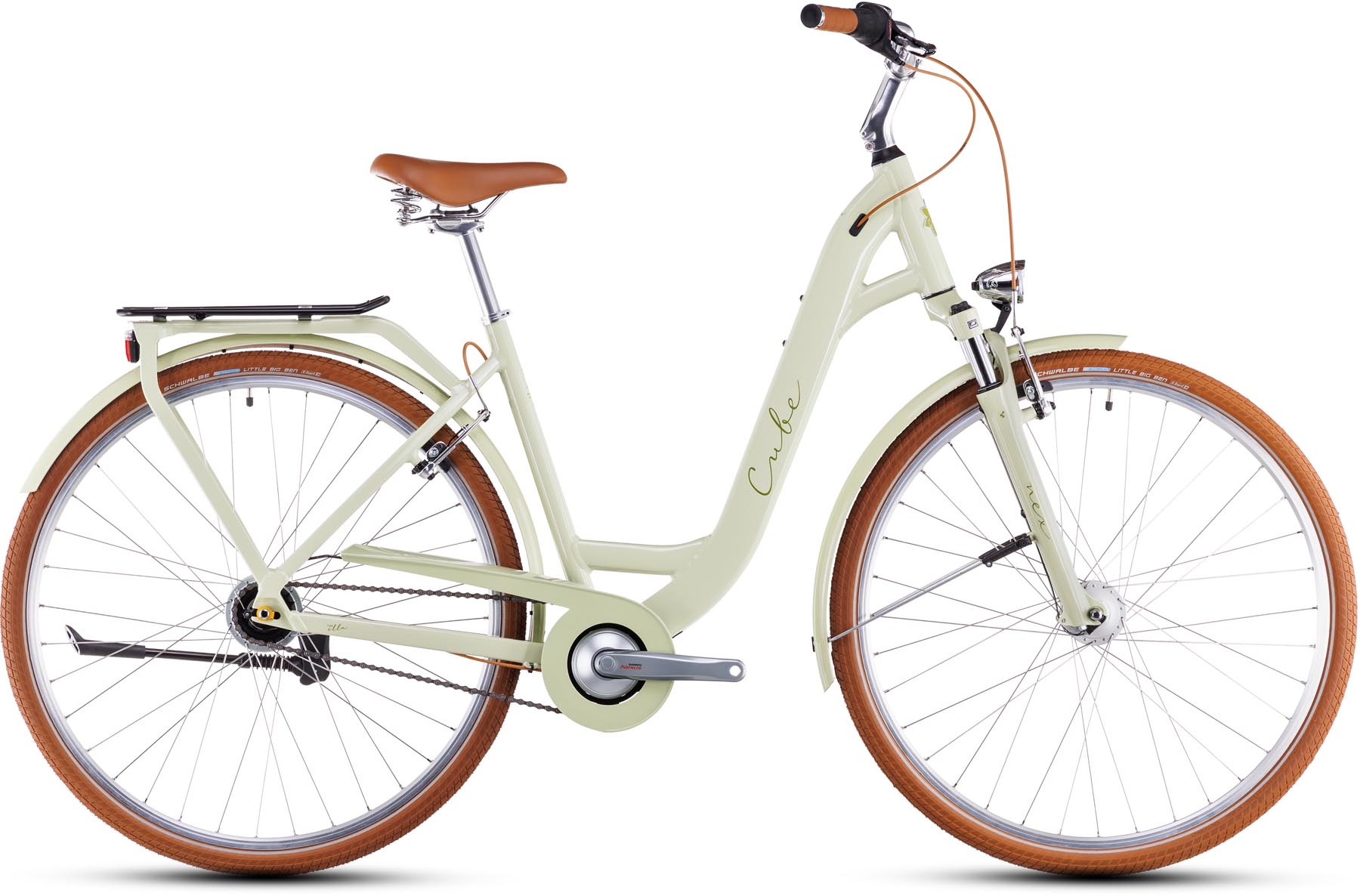 Cube Ella matchagreen n green 2025 - Bici da Trekking per principianti