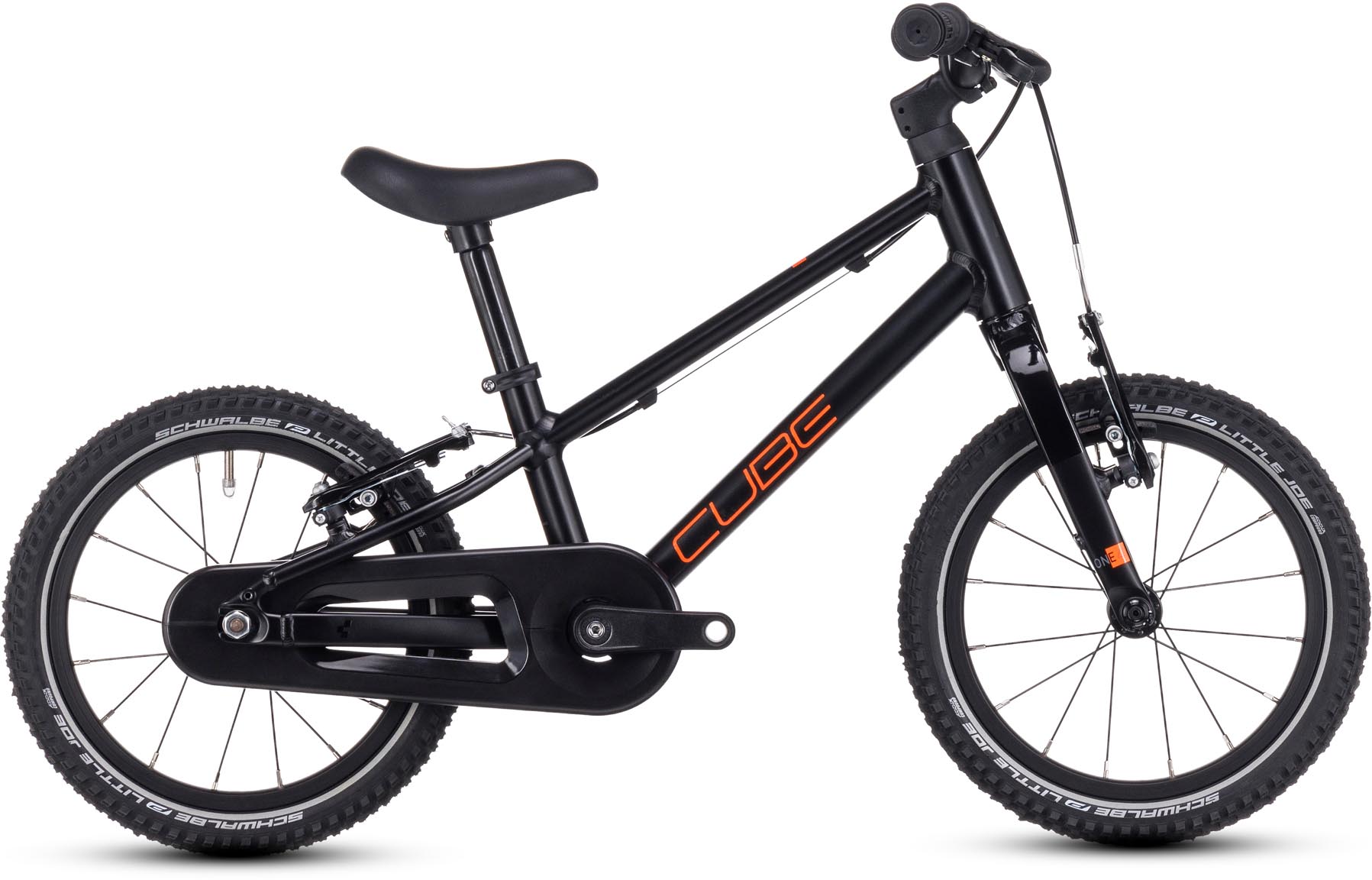 Cube Numove 140 black n orange 2025 - Bici per bambini 14 pollici