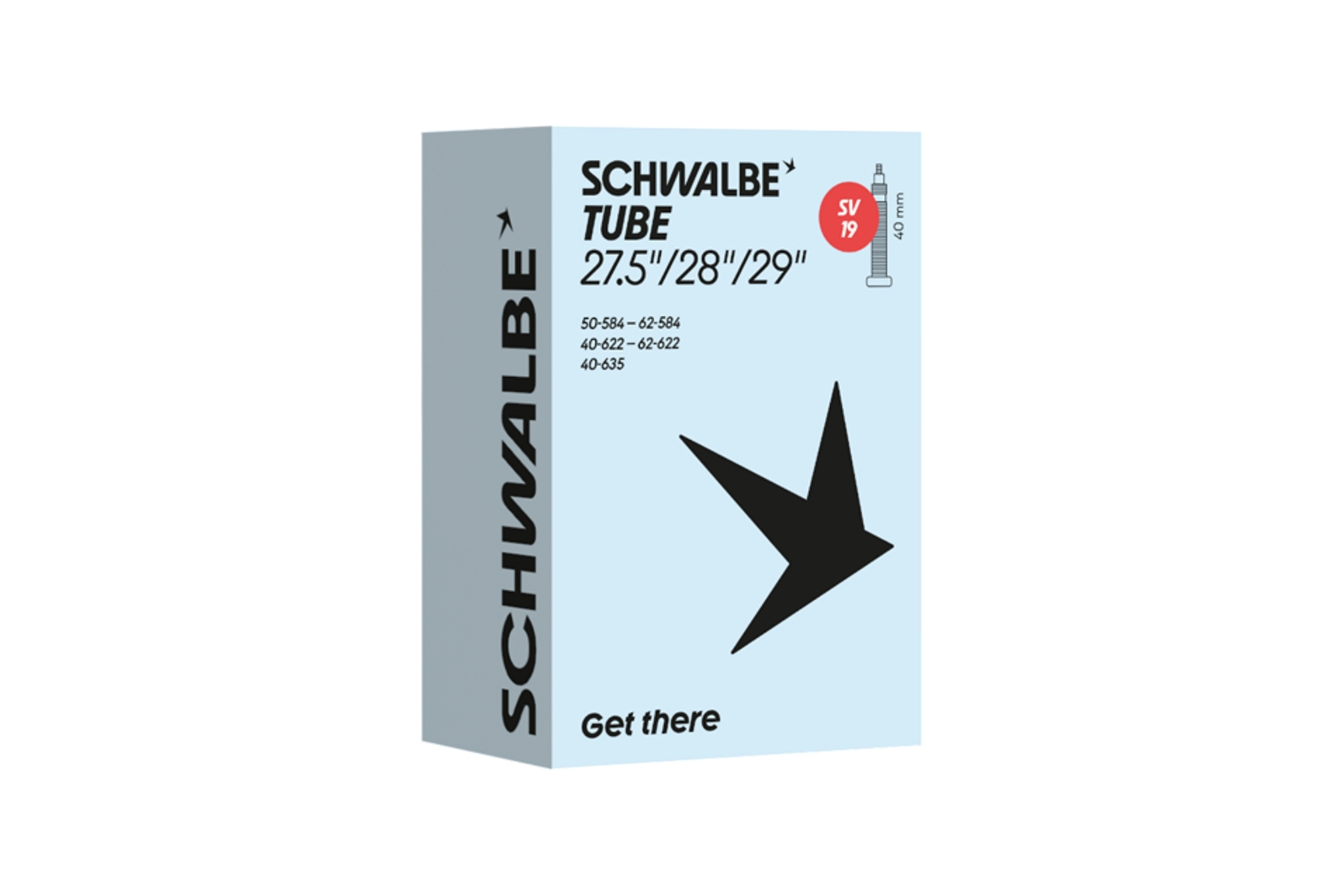 Schwalbe Tubo flessibile SV19 40/62-584/635 IB 40 mm