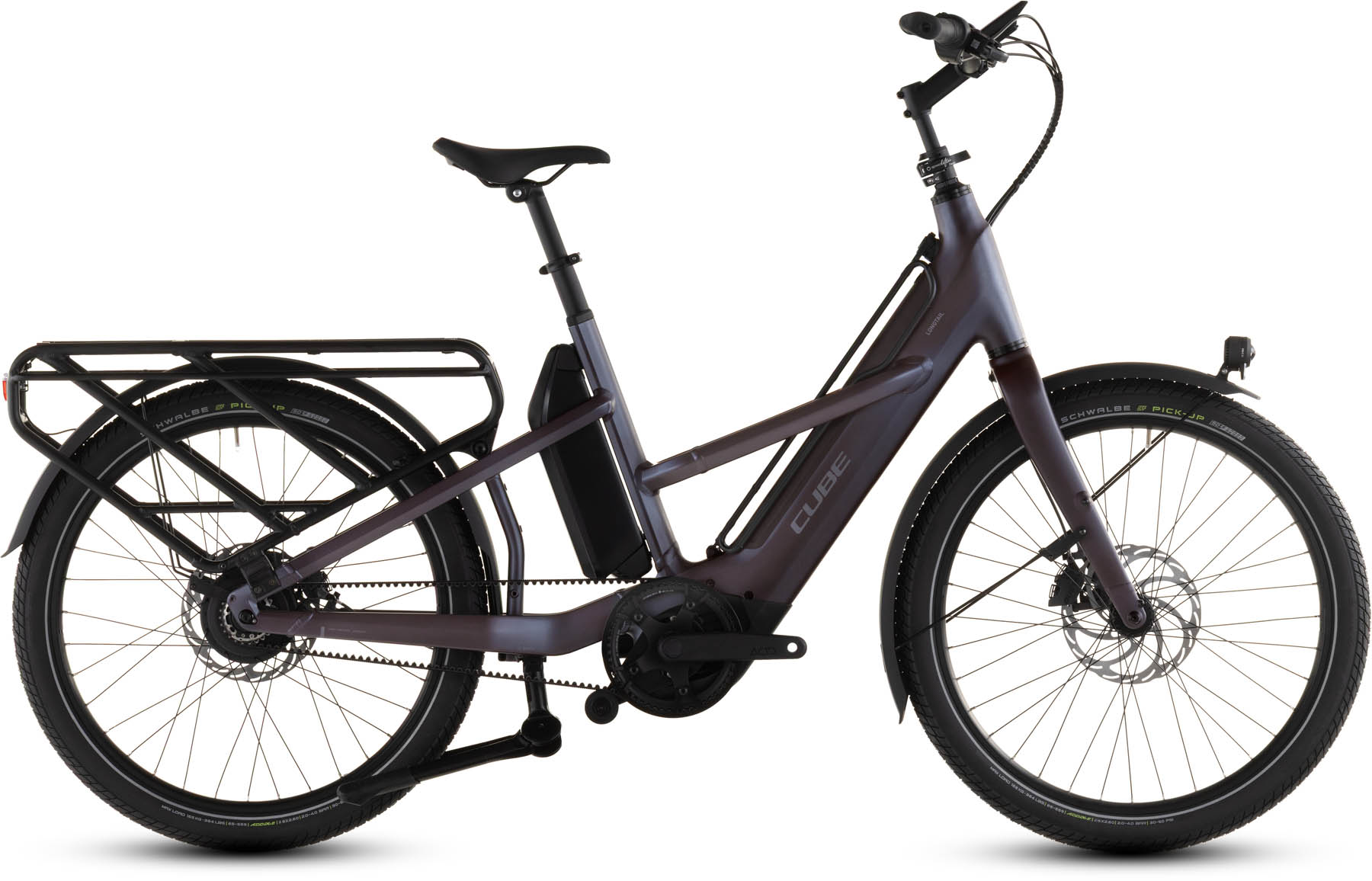 Cube Longtail Hybrid Comfort 800 mineralgrey n reflex 2026 - E-Bike Cargo