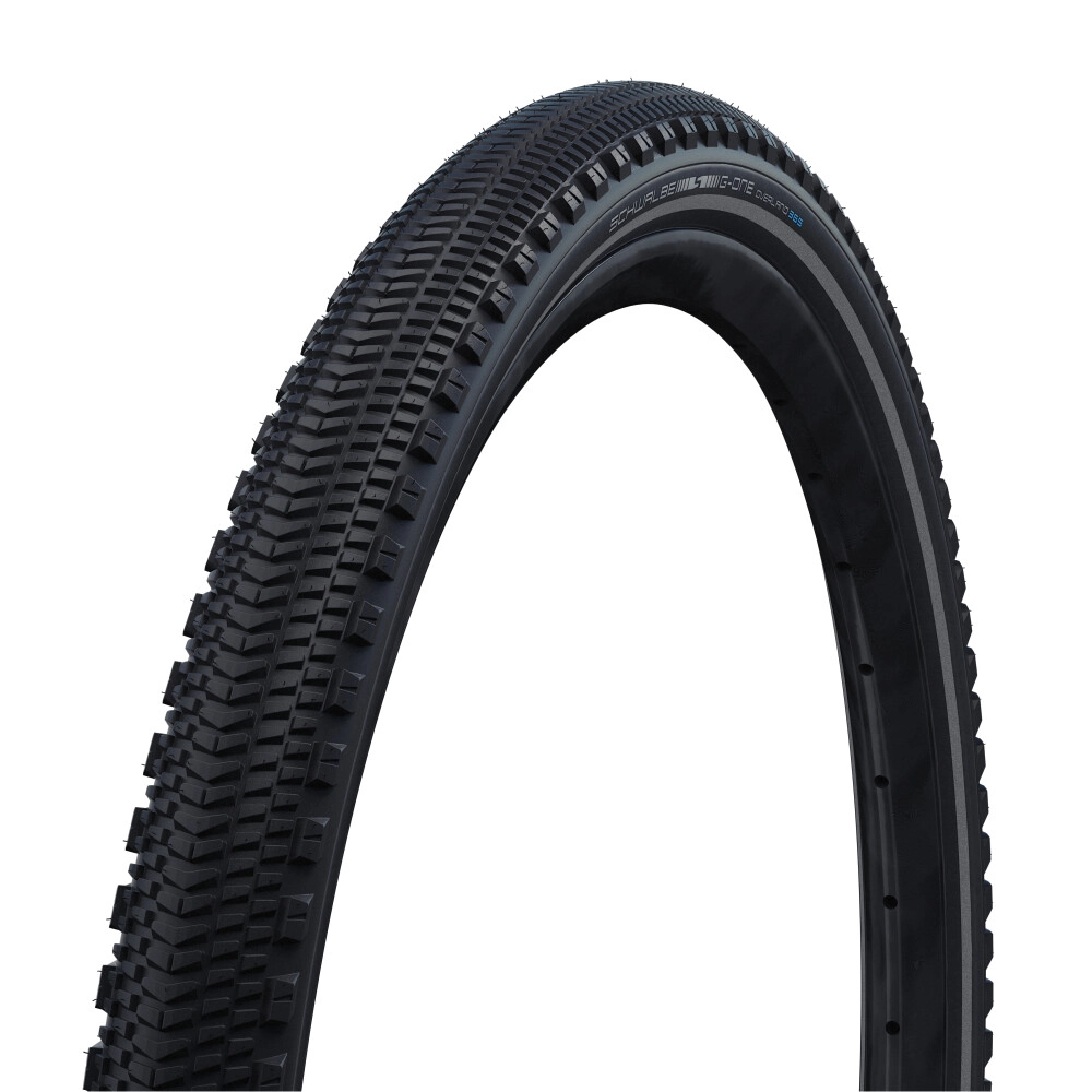 Schwalbe Pneumatico G-ONE OVERLAND 365 50-622 28x2,0", nero / nero riflettente