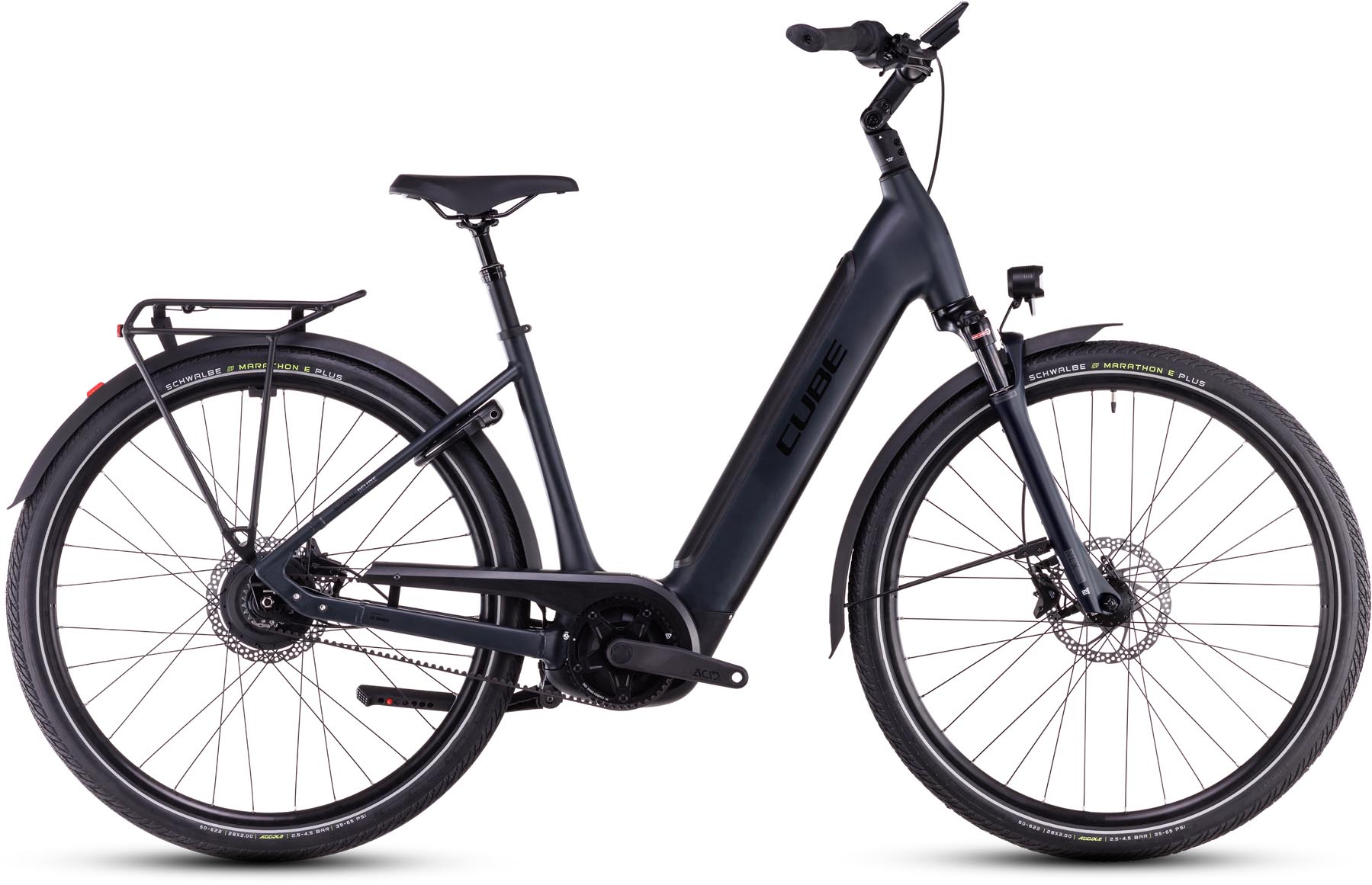 Cube Supreme Hybrid Deluxe Pro 625 night n black 2025 - E-Bike da Trekking per principianti - con danni alla vernice - 54 cm