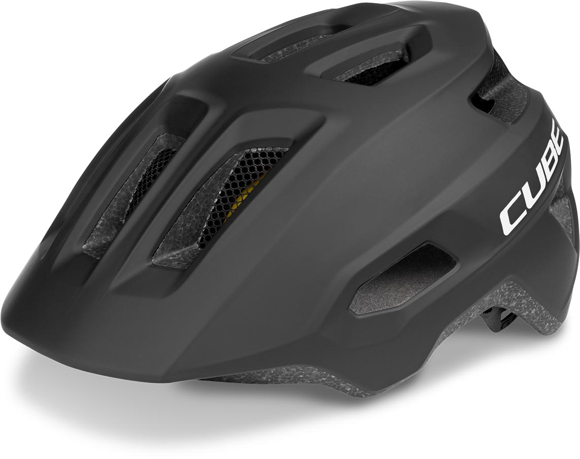 Cube Casco LINOK nero opaco
