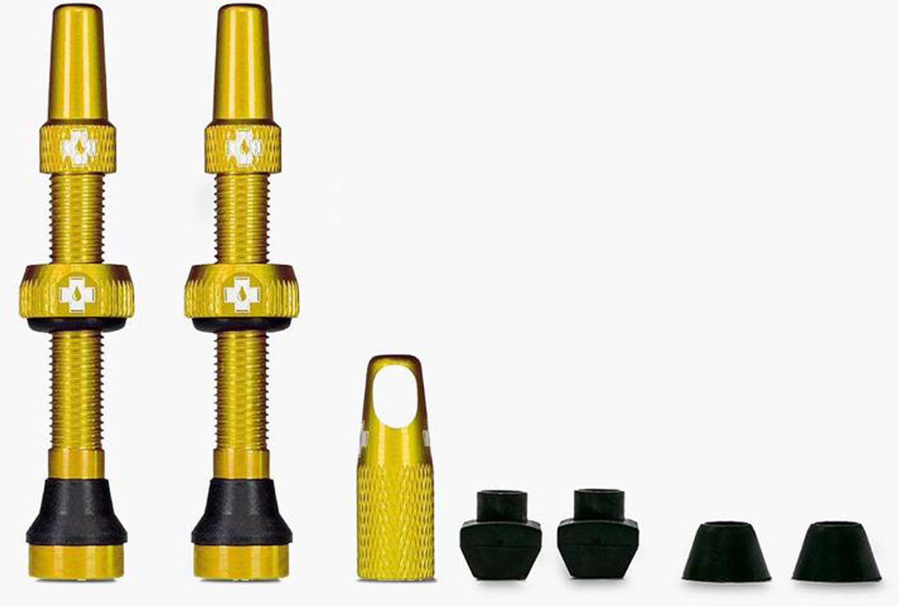 Muc-Off Kit valvola tubeless universale per MTB e Road oro 60