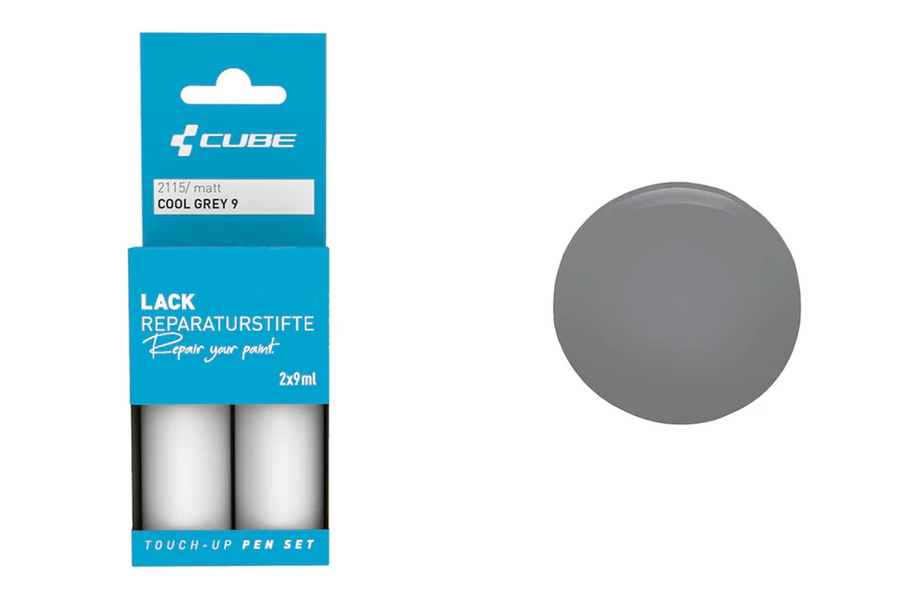 Cube Set di pennarelli per ritocchi cool grey 9 opaco 2115