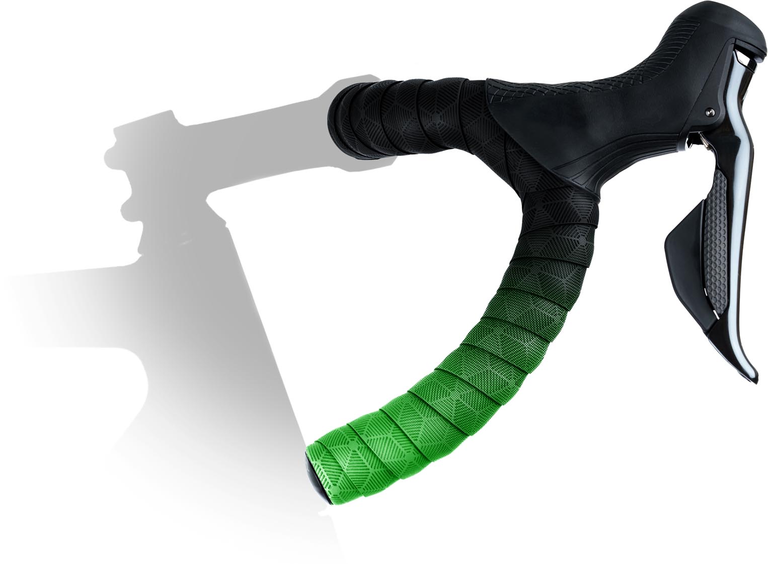 ACID Nastro manubrio RC 3,0 nero e verde neon