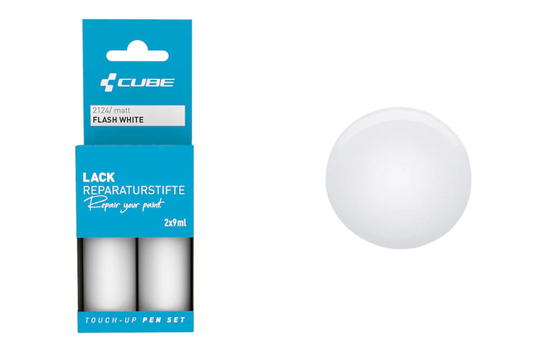 Cube Set di pennarelli per ritocchi flash white opaco 2124