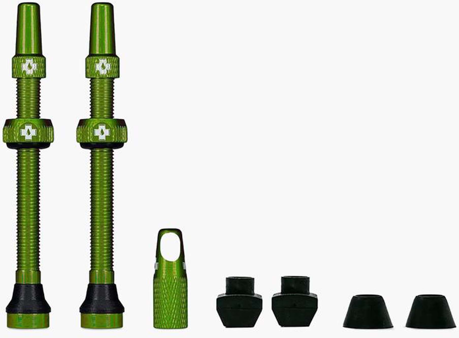 Muc-Off Kit valvola tubeless universale per MTB e Road verde 44