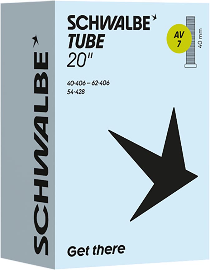 SCHWALBE Tubo flessibile AV7 40/62-406 IB AGV 40 mm