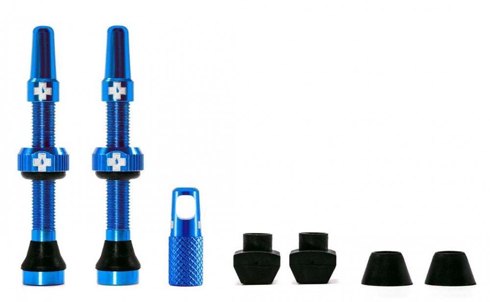 Muc Off Kit valvola tubeless universale per MTB e Road  blu 44