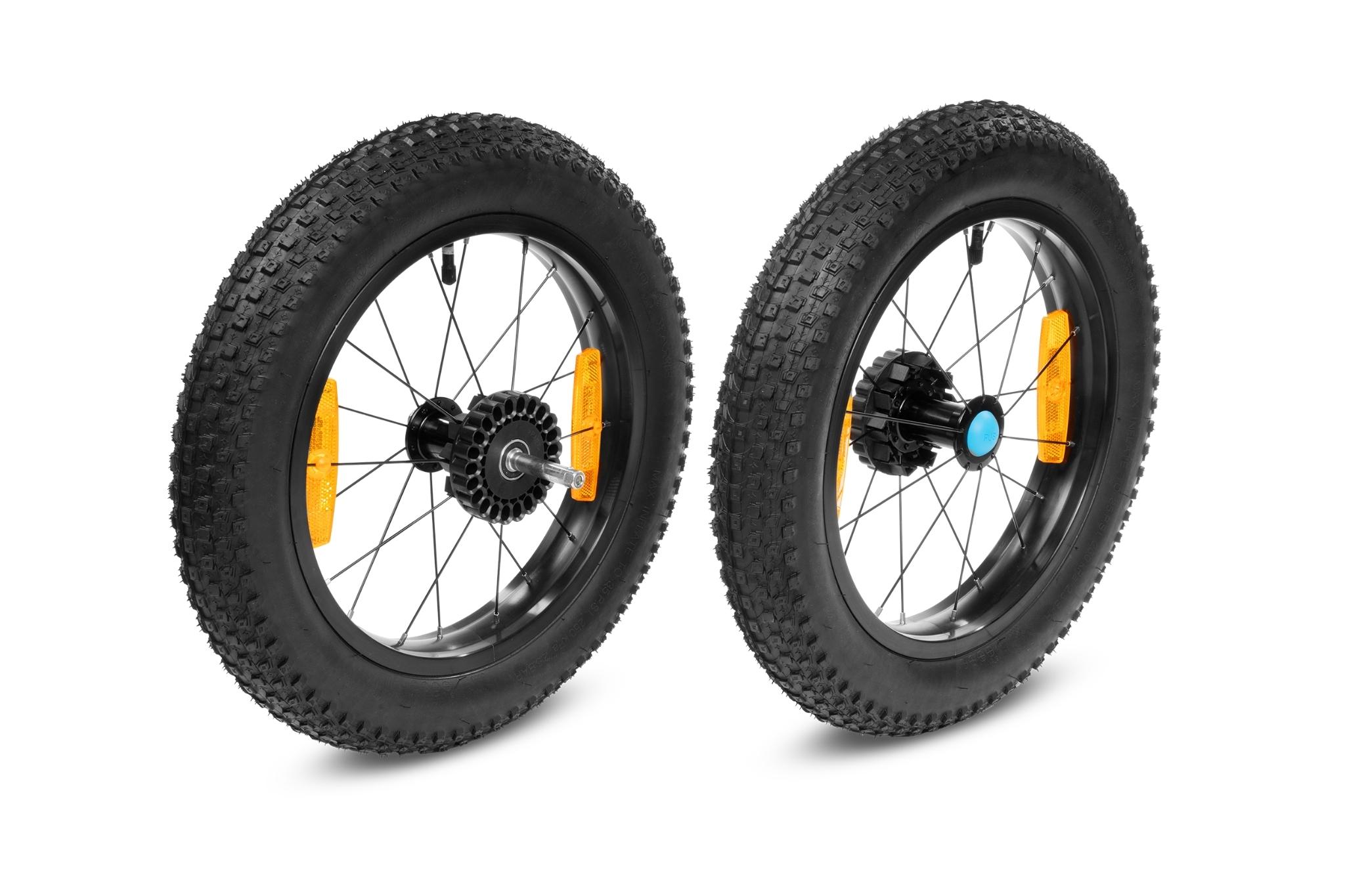 Cube Ruote posteriori larghe per rimorchio bicicletta per bambini Double