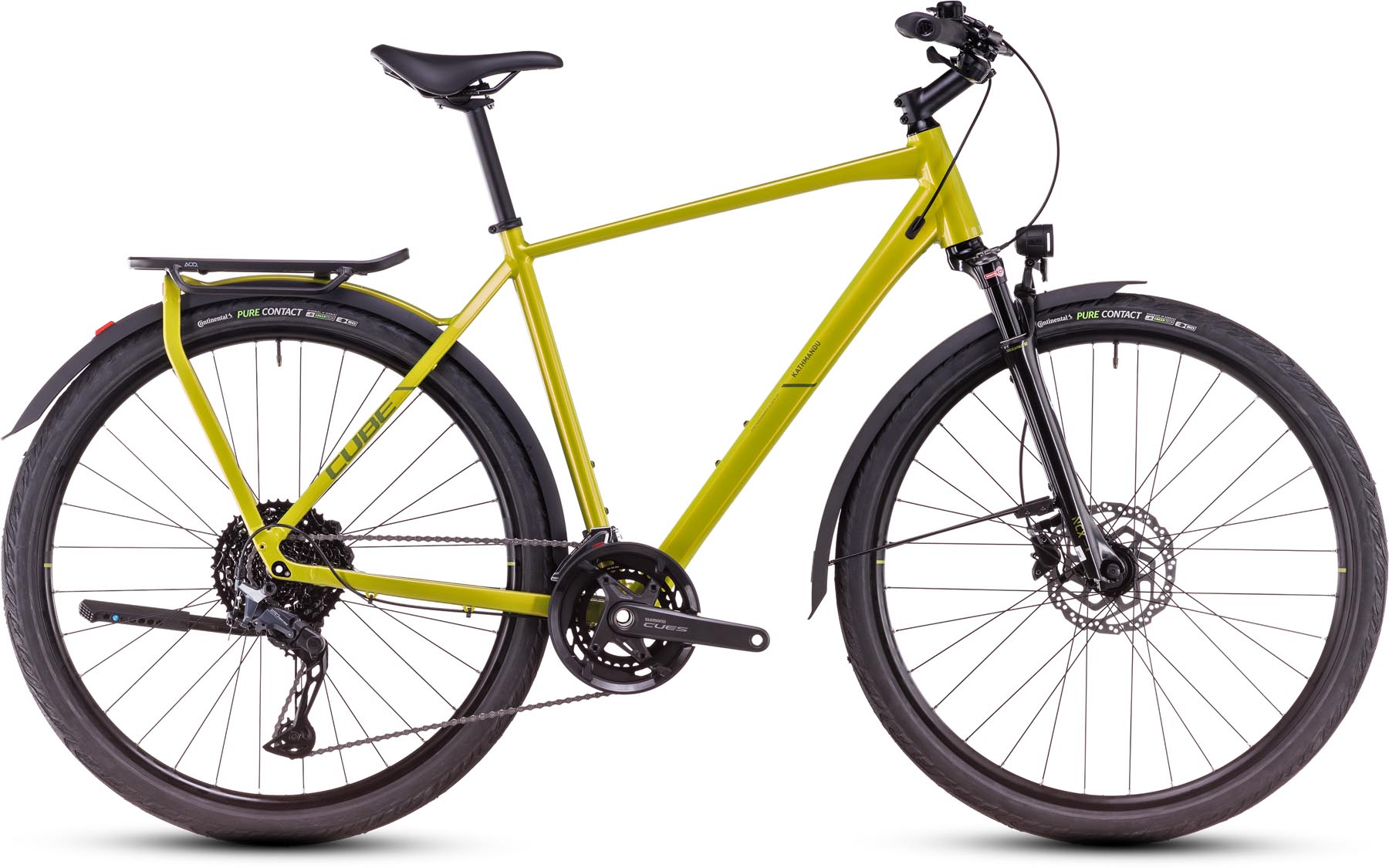 Cube Kathmandu EXC lizard n green 2025 - Bici da Trekking per Uomini