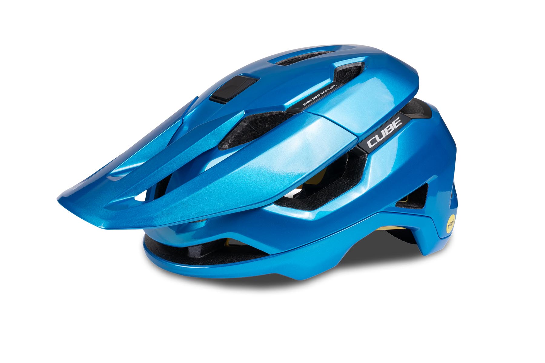 Cube Casco TROOPER X Actionteam blu topazio