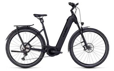 Qui trovi le e-bike Cube con telaio a scavalco basso.
