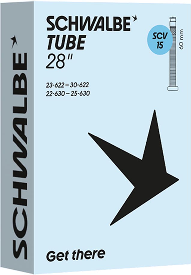 Schwalbe Tubo flessibile SCV15 23/30-622/630 IB 60 mm