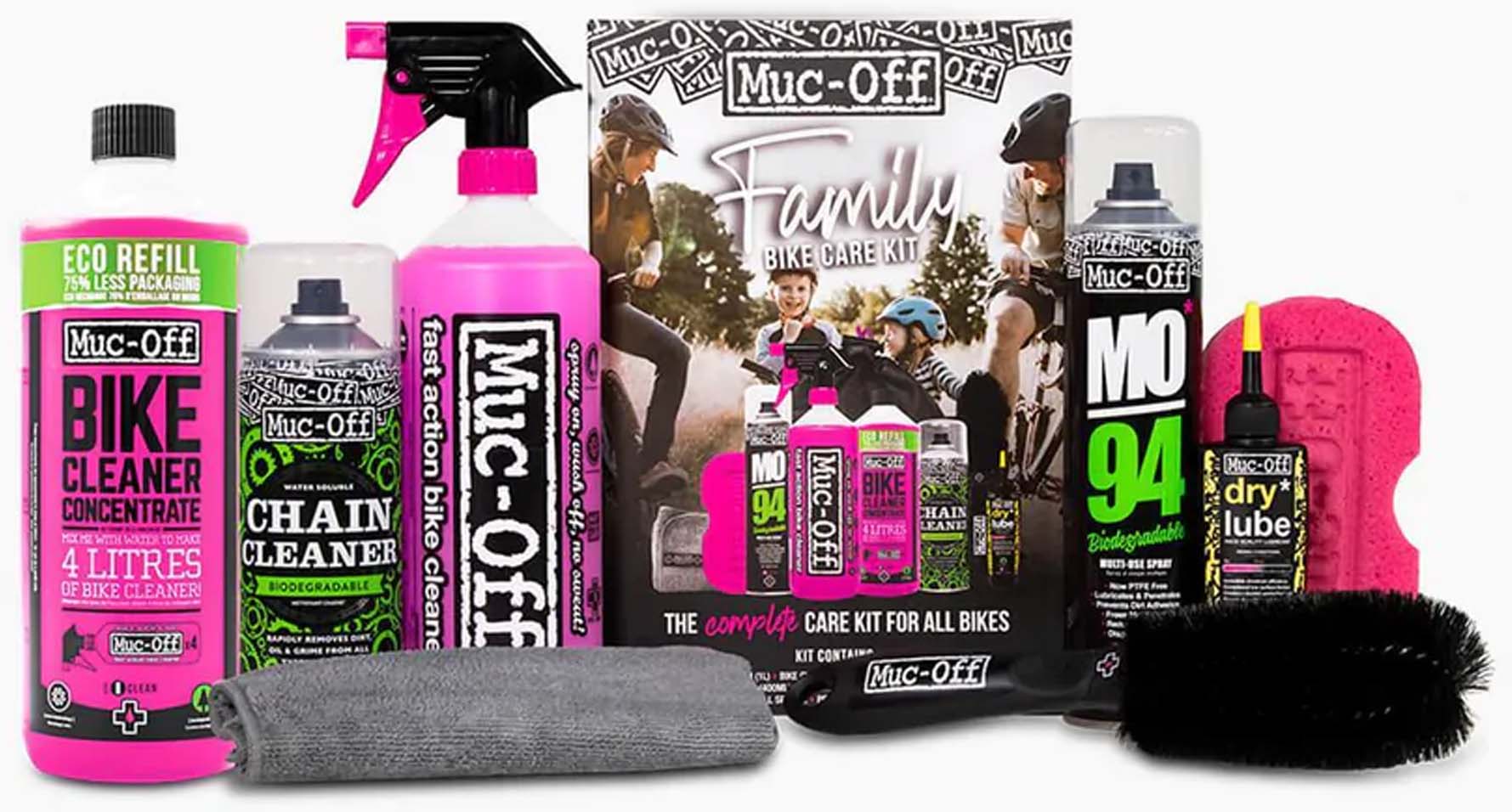 Muc-Off Family Fahrrad Set per la pulizia