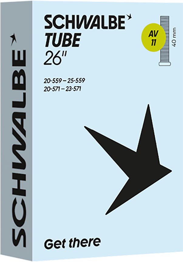 SCHWALBE Tubo flessibile AV11 20/25-559/571 IB AGV 40 mm