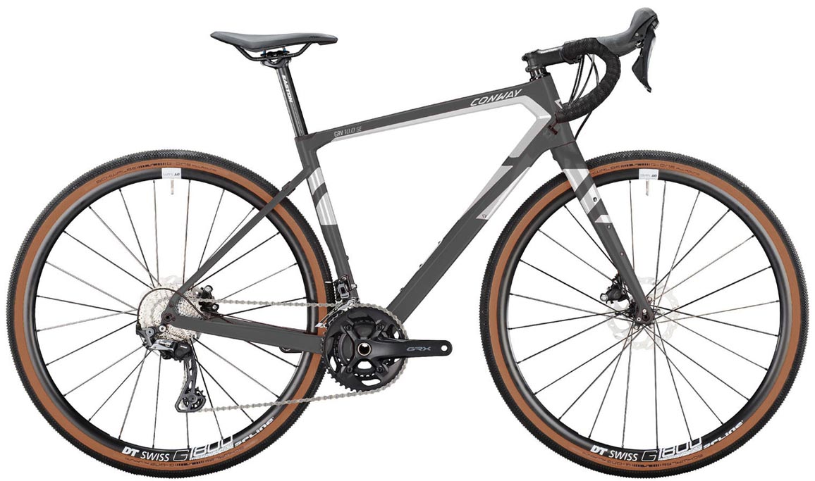 Conway GRV 10.0 SE graphite grey matt 2025 - Bicicletta da strada