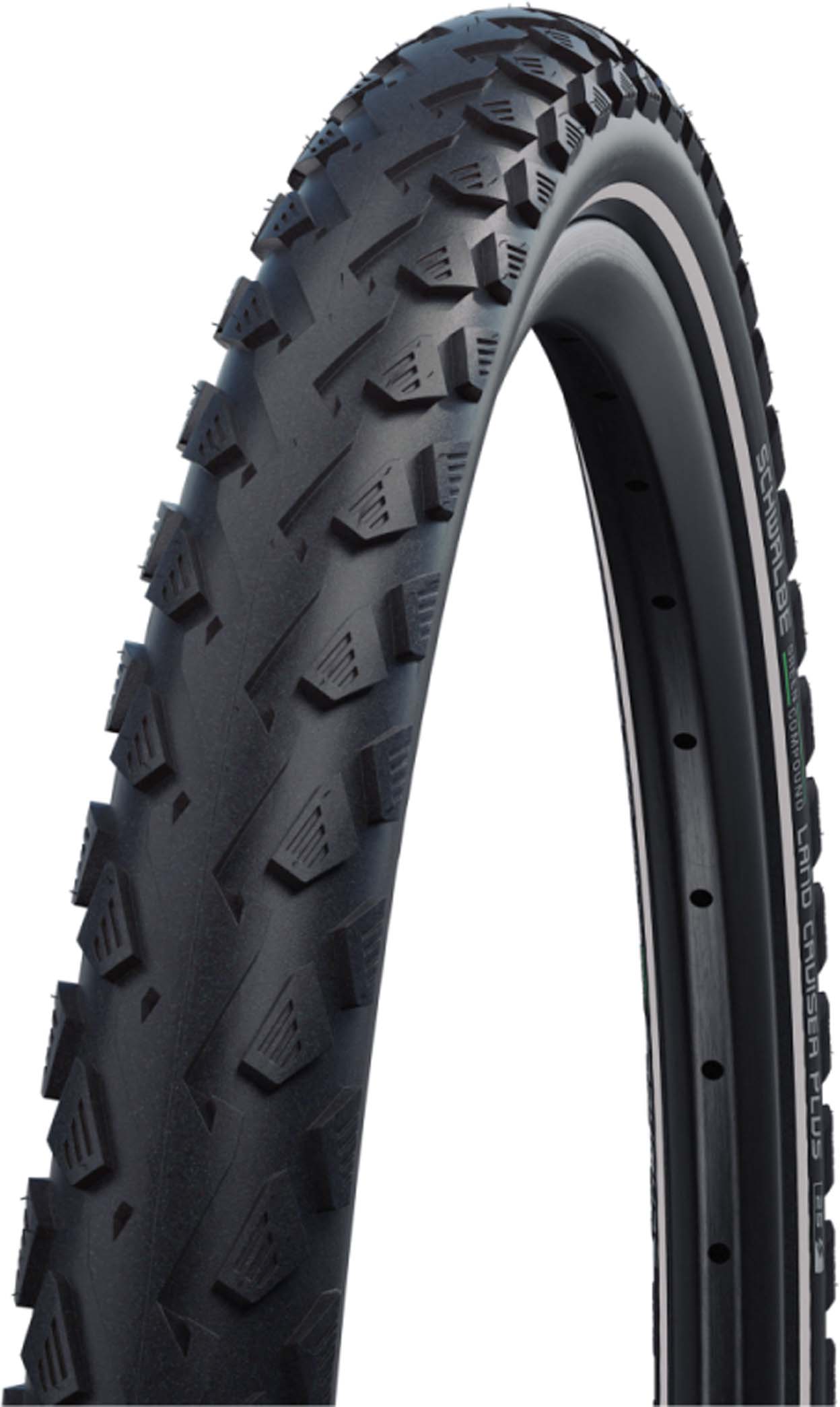 Schwalbe Pneumatici Land Cruiser Plus 28x1.60 pollici 42-622, nero-reflex