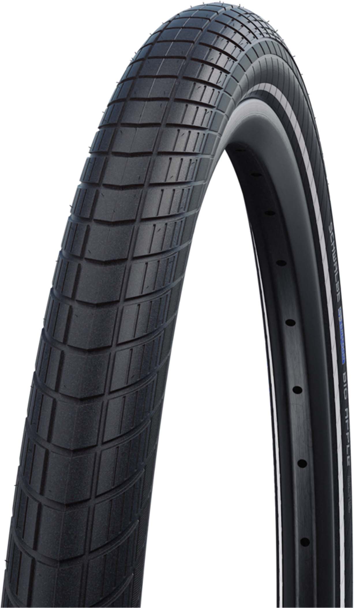 Schwalbe Pneumatico Big Apple 28x2.15" 55-622, Nero-Reflex