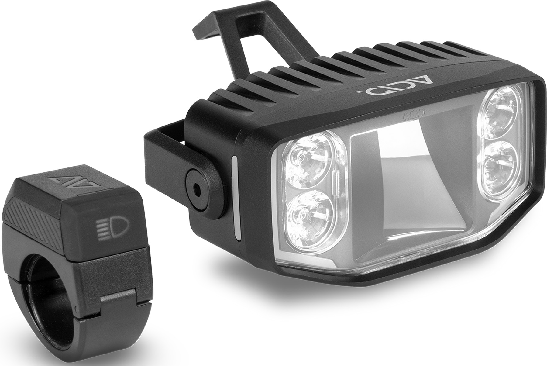 ACID Faro anteriore per e-bike PRO-E 300 WIDE HB X-Connect nero