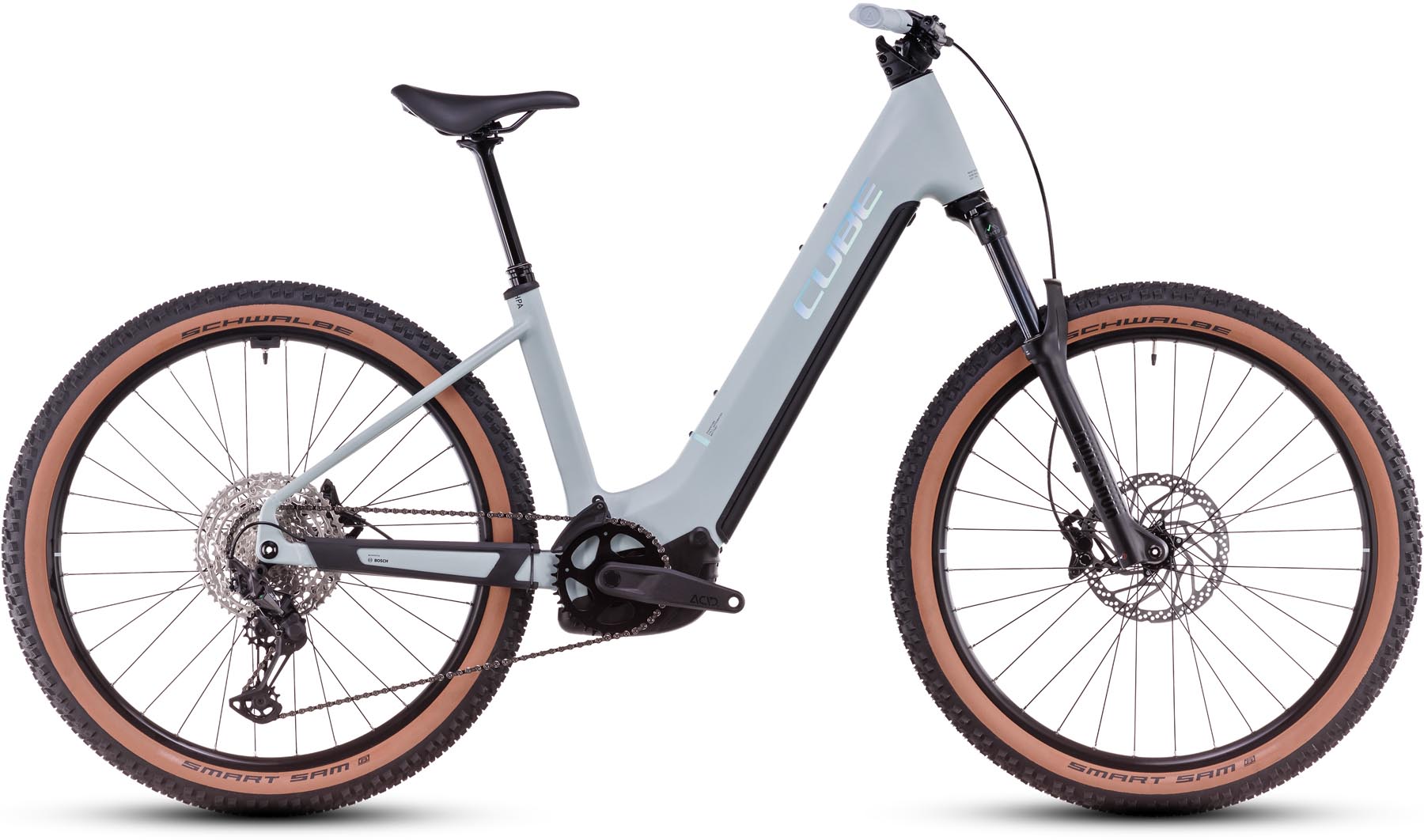 Cube Reaction Hybrid Race 800 desertgreen n prism 2025 - E-Bike Hardtail Mountainbike per principianti