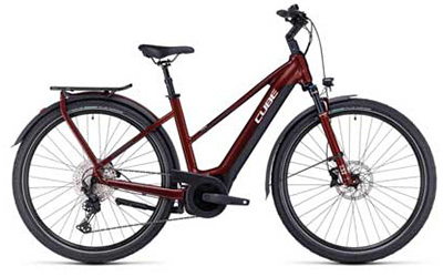 Qui trovi le e-bike Cube con telaio trapezoidale.