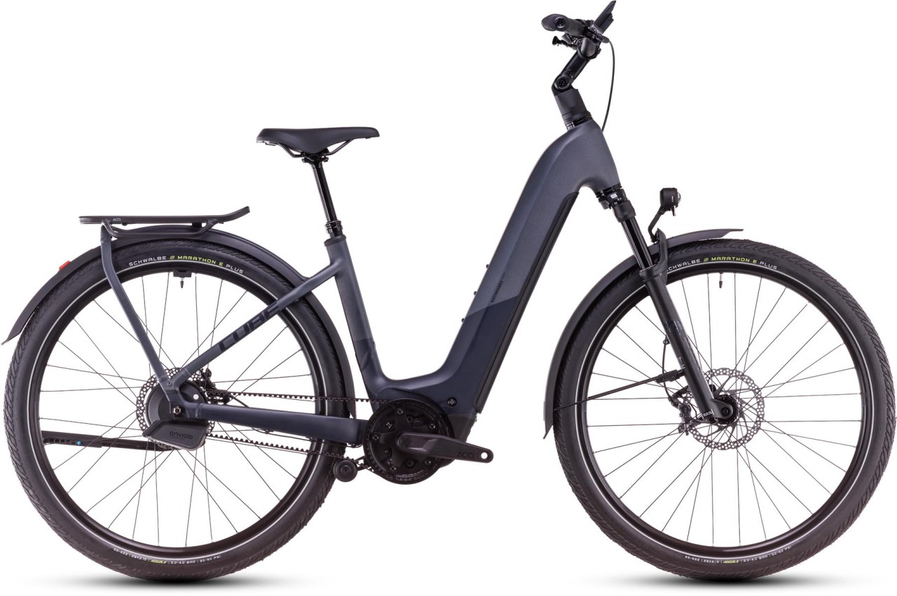 Cube Kathmandu Hybrid Comfort SLX nightsky n ink - E-Bike da Trekking per principianti