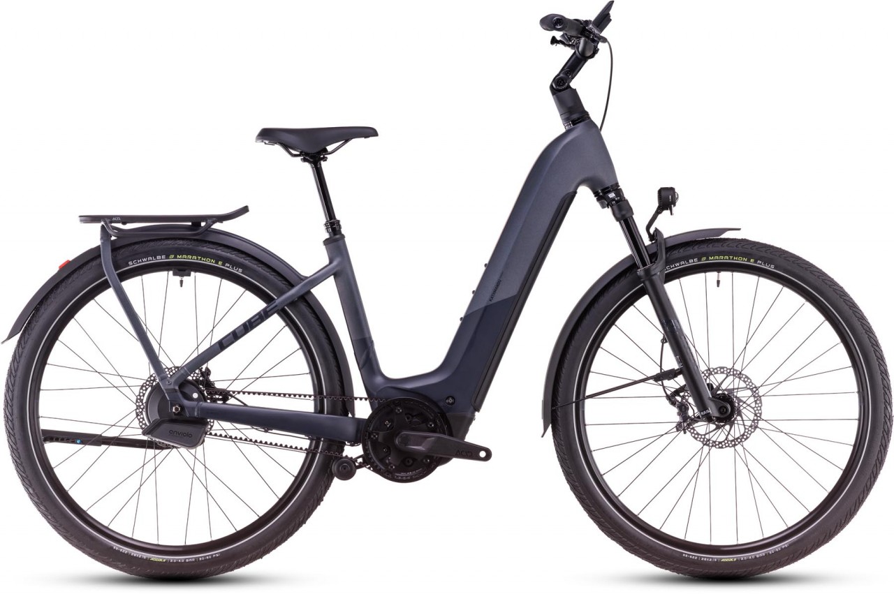 Cube Kathmandu Hybrid Comfort SLX 800 nightsky n ink 2025 - E-Bike da Trekking per principianti