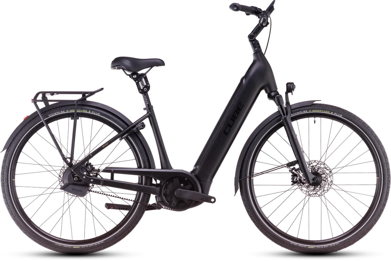 Cube Supreme Hybrid Deluxe SLT 625 golddust n black 2025 - E-Bike da Trekking per principianti