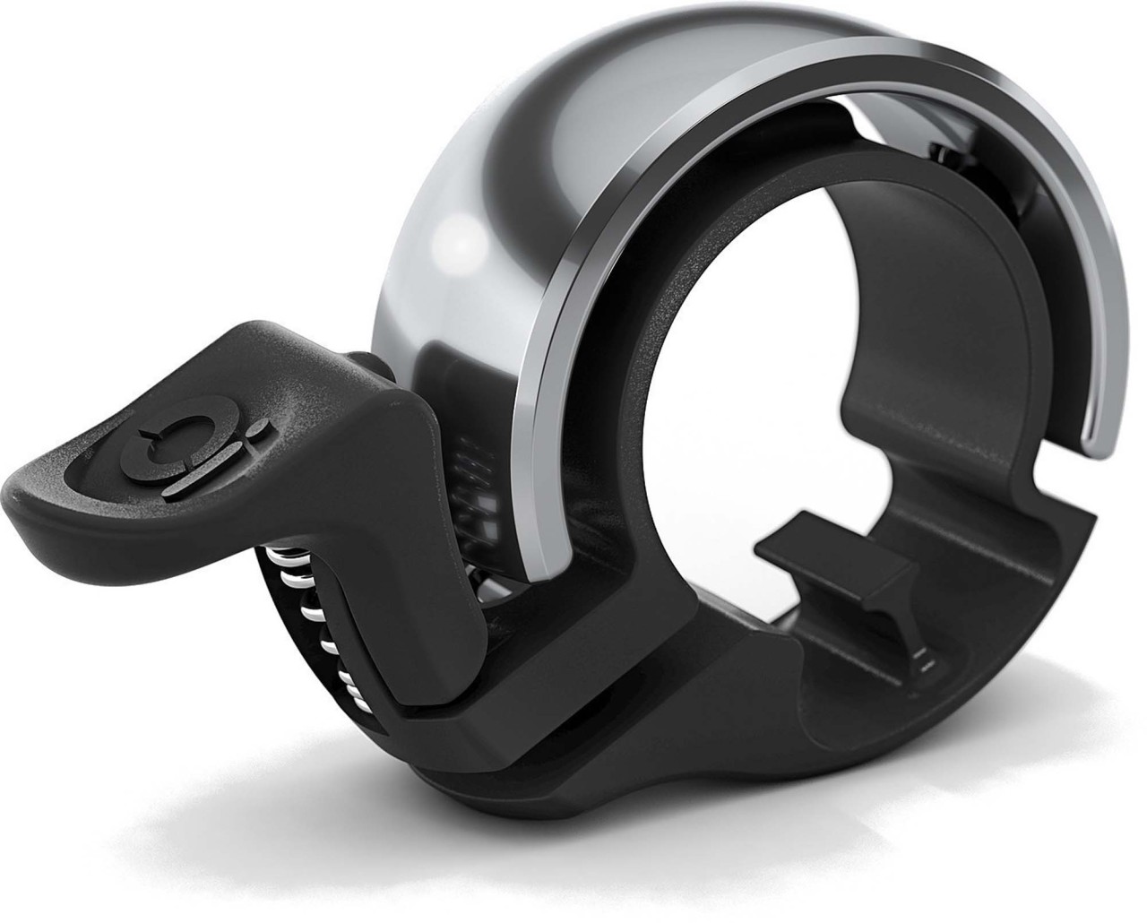 Knog Bell Oi piccolo nero/argento