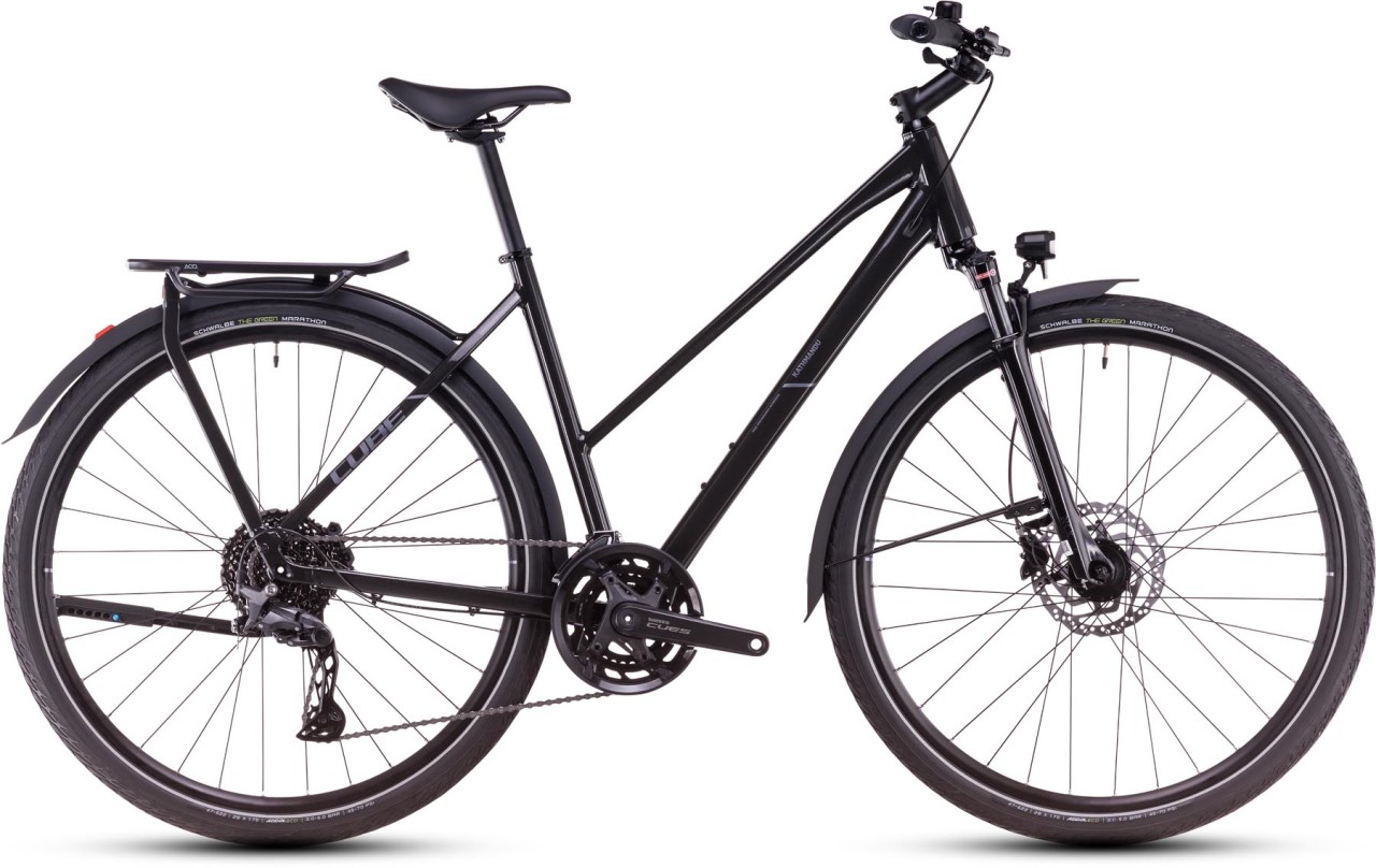 Cube Kathmandu Pro grey n lunar 2025 - Bici da Trekking per Donne