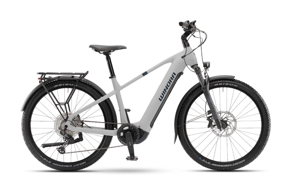 Winora Yucatan X12 Pro Smoke 2023 - E-Bike da Trekking per Uomini - con danni alla vernice